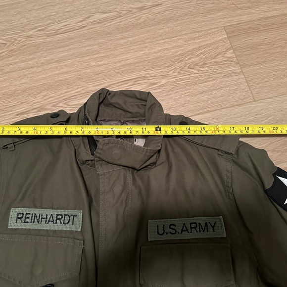 US army jacket John Lennon Quilted lining - Picture 8 of 10